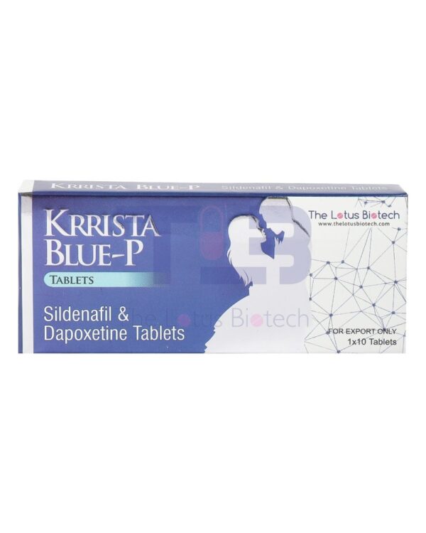 巅峰藍P KRRISTA BLUE-P 雙效偉哥 威而鋼偉哥必利勁雙效片 香港正品